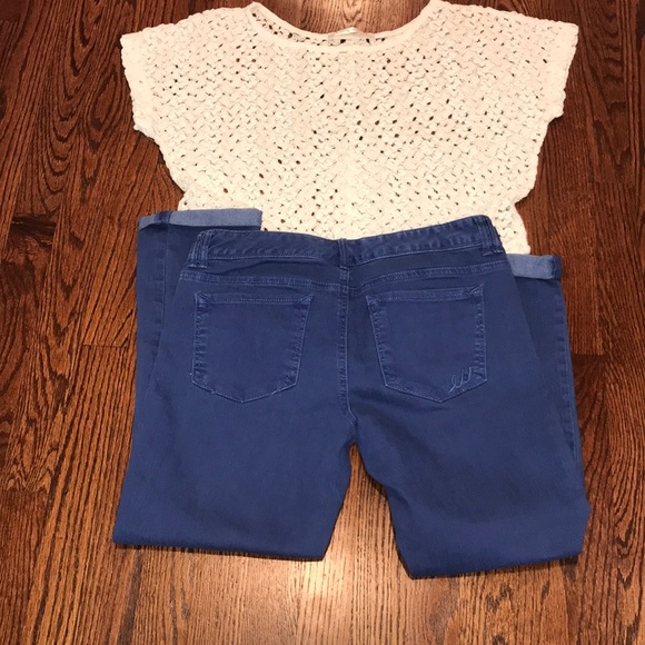 Express Zelda crop ultra low rise legging SZ 8 - Picture 6 of 6